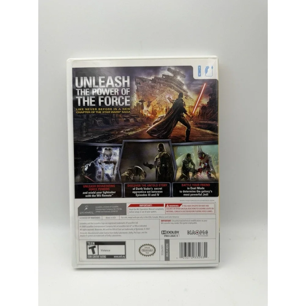 Star Wars: The Force Unleashed (Nintendo Wii, 2008)